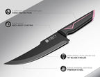 Knife Set - 15 PCS Kitchen Knife Set with Built-in Knife Sharpener Block - Stainless Steel Knife Block Set - Dishwasher Safe, Elegant Box for Her Women Wife, Valentines Day, Pink
