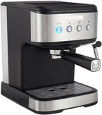 Espresso Maker 1.5L Capacity Coffee Machine with Milk Frother