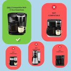 Coffee Brew Basket Replacement for K-Duo Essentials Coffee Maker, Compatible with K-Duo Essentials ONLY, Durable Reusable Brew Filter Basket Replacement Part