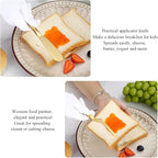 Berglander Gold Cheese Knife Set of 5 for All Types of Cheese, Golden Titanium Plating Cheese Cutter Slicer Ergonomic Design for Confortable Grip and Cut, Butter Spreader Knife