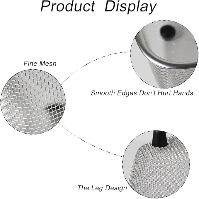 Triangle Basket Triangle Sink Colander Food Strainer with Three Feet for Washing Fruits and Vegetables, Filtering Food Waste and Efficient Straining, Perfect for Daily Use in Kitchen