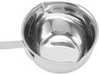 Stainless Steel Mini Saucepan, 150ml - Flat Induction Bottom Warmer Hot Pot