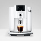 Jura E4 Automatic Coffee Machine Bundle with CLEARYL Smart+ Filter