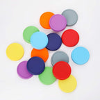 AOZITA 16 Pack Plastic Mason Jar Lids Fits Ball, Kerr & More - 8 Wide Mouth & 8 Regular Mouth - Colored Storage Caps for Canning Jars, Dishwasher Safe & Food Grade & Leakproof