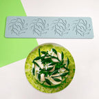TUKE Silicone Shapes Leaf Chocolate & Candy Molds - 3D Silicone Molds for Cake Decorating, Fondant, Resin, Soap & Sugar Craft (Leaf 10.64x2.88x0.12inch)