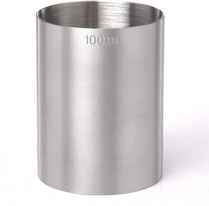 Barfly Thimble Measure, 100 ml., Stainless Steel