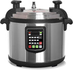 Kolice Commercial 220V electric (NOT 110V) Multi-Function Pressure Cooker, Multi Cooker Pressure Canner With Non-stick Inner Pot, widely used in Hotel Restaurant Kitchen (21L (22 QT))