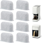 8Pcs Replacement Coffee Filters Compatible with Drew Barrymore Coffee Maker, Coffee Filters for Beautiful Coffee Maker Charcoal Water Filters