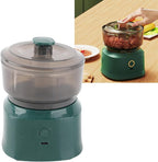 Pwshymi Versatile Electric Mini Food Processor, Efficient USB Rechargeable Chopper for Baby Food, Garlic, Chili, Onion, Meat Utensilios de cocina
