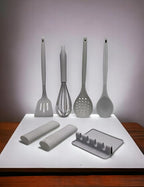 G&S Design Silicone Cooking Utensil Set, 7-Piece Set