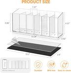 AIEVE Drink Packet Organizer, Mountable Water Packet Organization Holder with Adhesive & Magnetic Sticker, Pantry Organizers Kitchen Storage for Countertop Table Fridge Cabinet