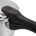 Electric Pressure Cooker, Alarm Valve, Anti-clogging Cover, 80KPA Stainless Steel Pressure Cooker for Gas Stove (9L)