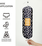 Daisy Grocery Bag Organizer - Plastic Bag Holders for Kitchen, Pantry, Laundry Room - Home Decor Gift for Women & Men