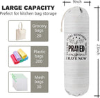 Funny Grocery Bags Holder Organizer, Wall Mount Plastic Bags Storage Container Dispenser, Gift For Family And Friends
