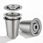 FIRJOY Stainless Steel Reusable Filter Cup, Compatible with Cuisinart SS-RFC HomeBarista Coffee Makers (1 Pack)