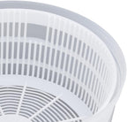 Salad Spinner, Salad Drye with Rotary Handle, 3L Plastic Salad Drainer Vegetable Dryer Multifunction Easy Draining Fruit Washer Manual Lettuce Dryer for Cooking