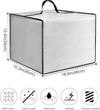 Dust Cover for Plus Espresso Machine BES500BSS Stainless Steel Dust Covers for De'Longhi Stilosa Manual Espresso Machine EC260BK Heavy Duty Waterproof Protective Cover Case (Silver)