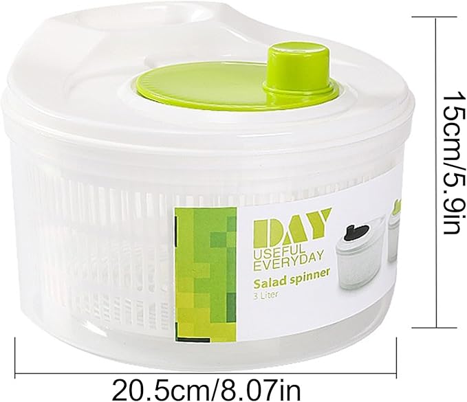 Fruit Food Spinner - Multifunctional Salad Spinner, Washer And Dryer, Cleaner, Kitchen Prep Tool | Salad Spinners | Easy-to-Use Fruit Spinners For Washing, Drying, And Serving Fresh