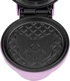 Uncanny Brands Hello Kitty Kuromi Mini Waffle Maker - Cook With Your Favorite Bunny Character