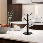 MyLifeUNIT Mug Holder Tree, Coffee Cup Holder with 6 Hooks (Black) | MyLifeUNIT, Mug Holder Tree, Coffee Cup Holder, 6 Hooks, Black
