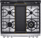 Allstare AEB76124701 Griddle Replacement Parts for LG Stove Parts Top Cast Iron Center Griddle Plate AAA30016801 LG Gas Range Grille Cooktop Griddle Pan Flat Top Pan 1 Pack