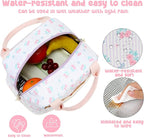 Bluboon Lunch Box for Women Cute Lunch Bag Reusable Insulated Lunch Bags Large Capacity Lunchbox Cooler for Work Picnic or Travel
