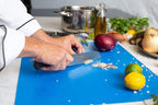 Commercial Grade Cutting Board Mats, Extra Large 24 x 18 Inch, Multi-Color 4 Pack Set