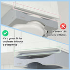 10-inch Paper Plate Dispenser Under Cabinet, Bamboo Paper Plate Holders, Kitchen Counter Vertical Plate Dispensers Holders Countertop Caddy (For 10-inch Plates,Gray)