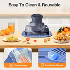 Silicone Trivets Mat for Ninja Crispi air Fryer-Ninja Crispi accessories for Portable Glass Air Fryer Cooking System Holder, Non-Slip Protects Tabletop Clean from Damage, Easy to Clean
