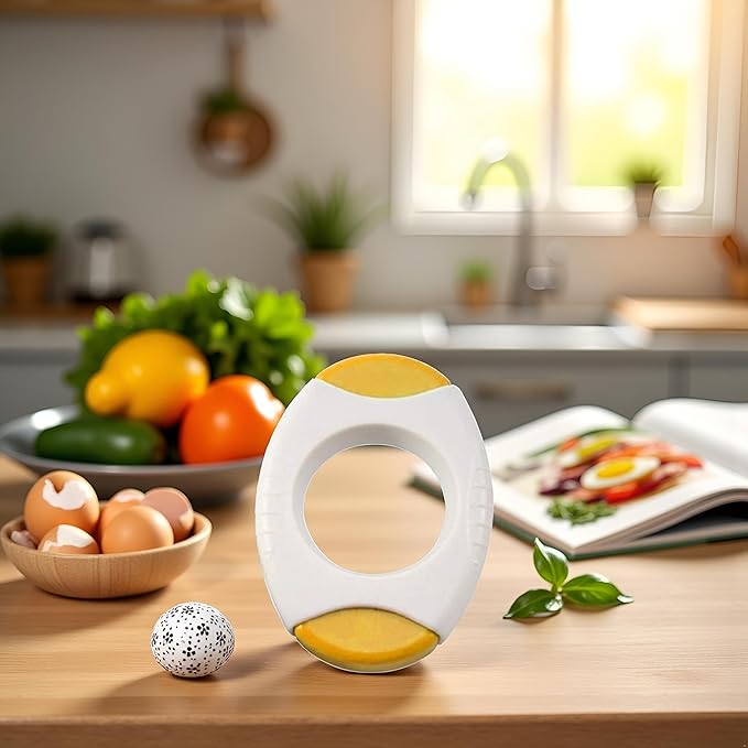 Yellow Egg Shell Opener Egg Topper Cutter Egg Cracker Separator for Quickly Cutting Off The Tops of Eggs Egg Shell Scissors Opener Kitchen Gadgets Tools, Specialty Tools and Gadgets