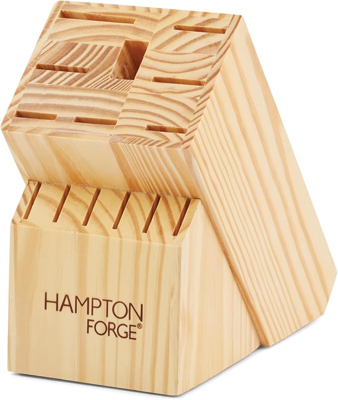 Hampton Forge Epicure–15PieceKnife Set, 15 Piece, Black