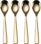 Mikasa Delano Gold Plated 20-Piece Stainless Steel Flatware Set, Service for 4
