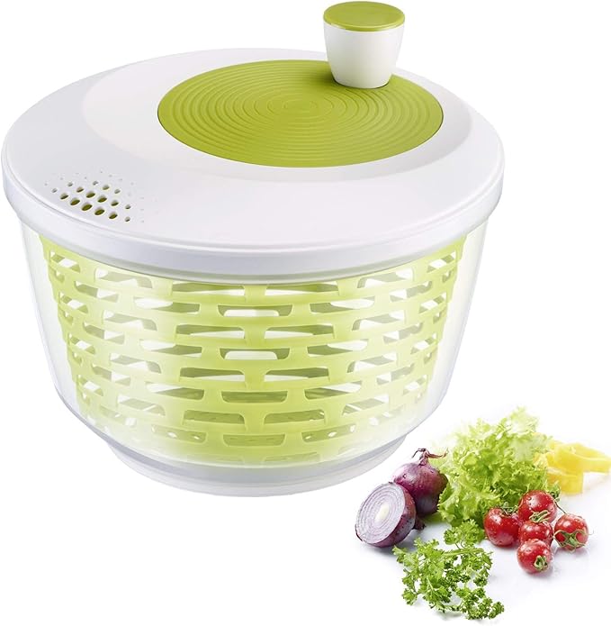 Westmark Spinderella Salad Spinner, 4.4 L, Apple Green, in Retail Box