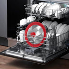 Universal Lids for Pots, Pans and Skillets, Replacement Pan Lid with Tempered Glass and Heat-Resistant Silicone Edge, Fits 6", 7",8" Cookware, Durable Frying Pan Cover