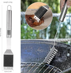 BBQ Grilling Tools Set,16" Stainless Steel Grilling Accessories Kit for Men Gift,BBQ Grill Utensils Gift Kit with Portable Carry Bag BBQ Tools Grill Tools Set for Backyard Outdoor Grill Cooking