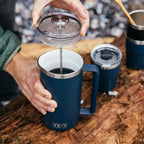 YETI Rambler 34 oz. French Press Coffee Maker, Sandstone Pink