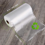 Vacuum Sealer Bags For Food: 6 Pack 3 Rolls 11" x 20' + 3 Rolls 8" x 20' - Commercial Grade BPA Free Bag Rolls - Durable Cut-to-Length Food Vac Bags for Sous Vide Cooking Puncture Prevention