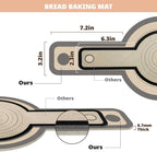 Koolstuffs Silicone Bread Sling for Dutch Oven, 2 PCS Non-Stick & Easy Clean Reusable Sourdough Mat, Sourdough Bread Baking Supplies, Tools ＆ Accessories