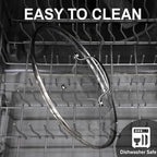 10 Inch Glass Lid for Lodge Cast Iron Skillet, 10" OXO Obsidian Frying Pan, Calphalon stainless pans and Other 10-10.25 Inch Kitchenware