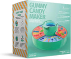 Kusini Gummy Candy Making Kit for Kids & Adults - 4 Mold Shapes, Heating Base – Gummy Bear, Candy Lab Machine Maker – Unique Fun Gifts for Kids Ages 6+ Years Old Girl & Boys, DIY Science Crafts Kits