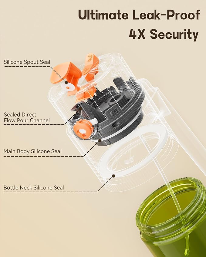 OURCABECUE Upgrade 2 in 1 Oil Sprayer for Cooking, 17oz Light-Blocking Glass Olive Oil Dispenser Bottle for Kitchen,Food-Grade Oil Mister with 8 Stickers(2PCS)