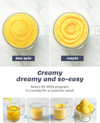 Alcarin Ice Cream Maker with 3 Pints(Not Freezer) Homemade Slushie Gelato Yogurt Sorbet Frozen Treat Machine 10 Pre-set Program Respin & Mix-in
