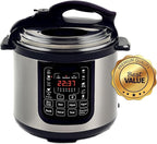 8 Quart Digital Pressure Cooker with 13 Pre-Set Multi-Function Features