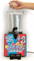 iscream Genuine ICEE Brand Counter-Top Sized ICEE Slushie Maker - Spins Your Pre-Chilled Ingredients with Your Ice into ICEE Slushies!