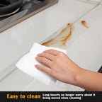Silicone Stove Counter Gap Cover Kitchen Counter Gap Filler Transparent 21" Long Gap Filler Sealing Spills between Kitchen Appliances Washing Machine and Stovetop, Set of 2 (Clear)