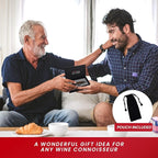 Waiters Corkscrew Wine Opener Rosewood Handle 3-in-1 Beer Bottle Opener and Foil Cutter, The Best Choice of Professional Waiters and Bartenders Around the Globe