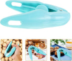 Kichvoe Multifunctional Chestnut Opener and Nutcracker with Shears, Portable Colored Chestnut Shell Removal Tool for Walnut and Pecan Cracking, Kitchen Specialty Gadget for Home Use