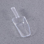 4.5 Inch Clear Plastic Multi-Purpose Scoops, Ice Scoop for Weddings, Candy, Dessert Buffet, Protein Powders, Specialty Tools and Gadgets