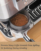 Portafilter Funnel for Ninja Espresso Machine ES601 – Coffee Dosing Ring, No-Mess Espresso Funnel for Precise Tamping, Anti-Splash, Accessory Compatible with Ninja Luxe Café Premier Series ES601