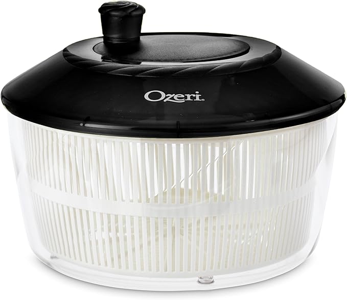 Ozeri Italian Made Fresca Salad Spinner and Serving Bowl, BPA-Free